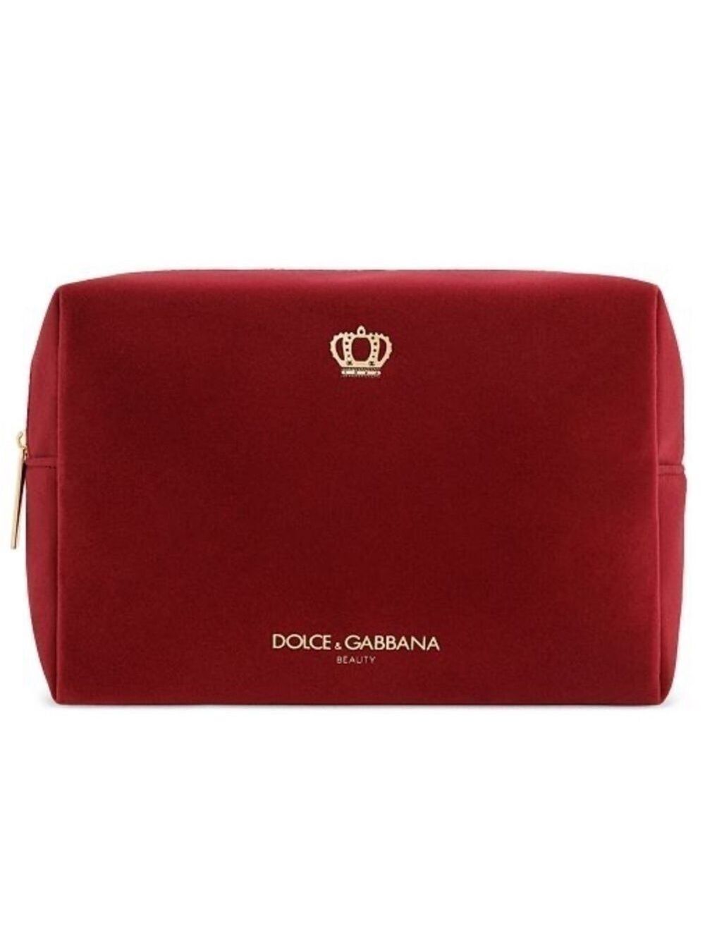 Dolce&Gabbana Beauty Velvet Pouch Makeup Bag Gift Authentic - Picture 2 of 15